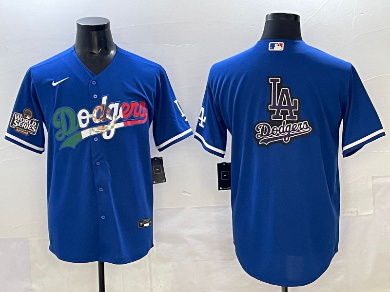 Men Los Angeles Dodgers blank blue Nike 2025 MLB All Star Jersey 0010->los angeles dodgers->MLB Jersey